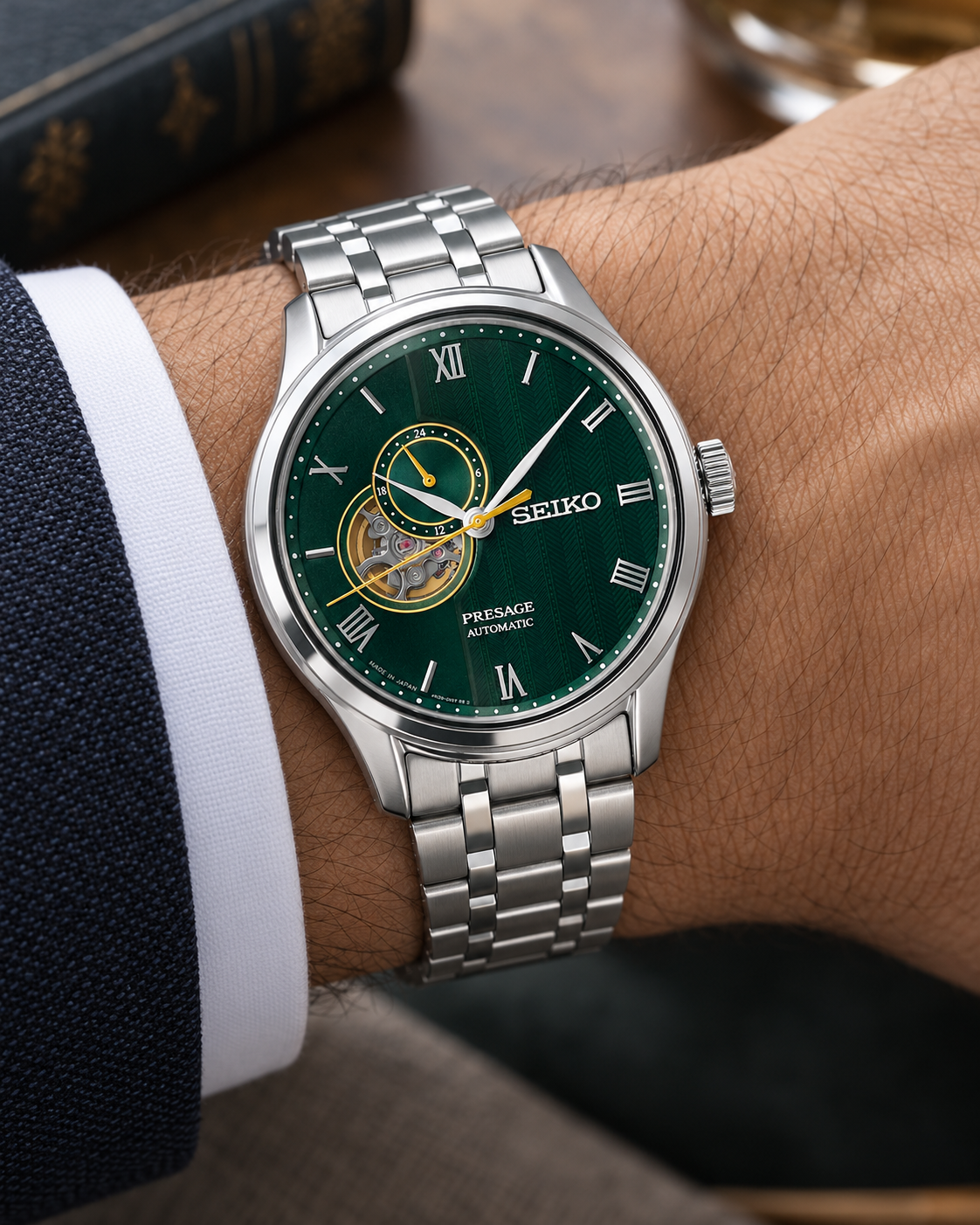 SSA463 Seiko Presage Inspired by Japanese Gardens