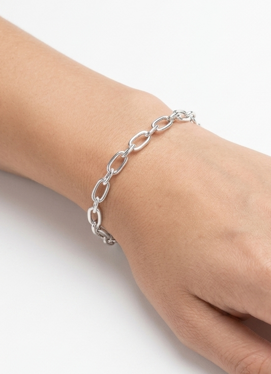 Sterling silver bracelet, view 2
