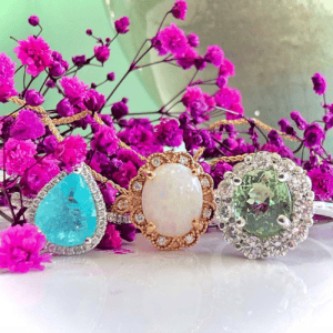 October Birthstones: Opals & Tourmalines