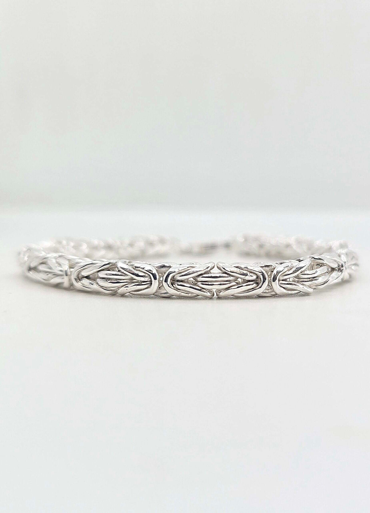 Sterling silver Byzantine bracelet