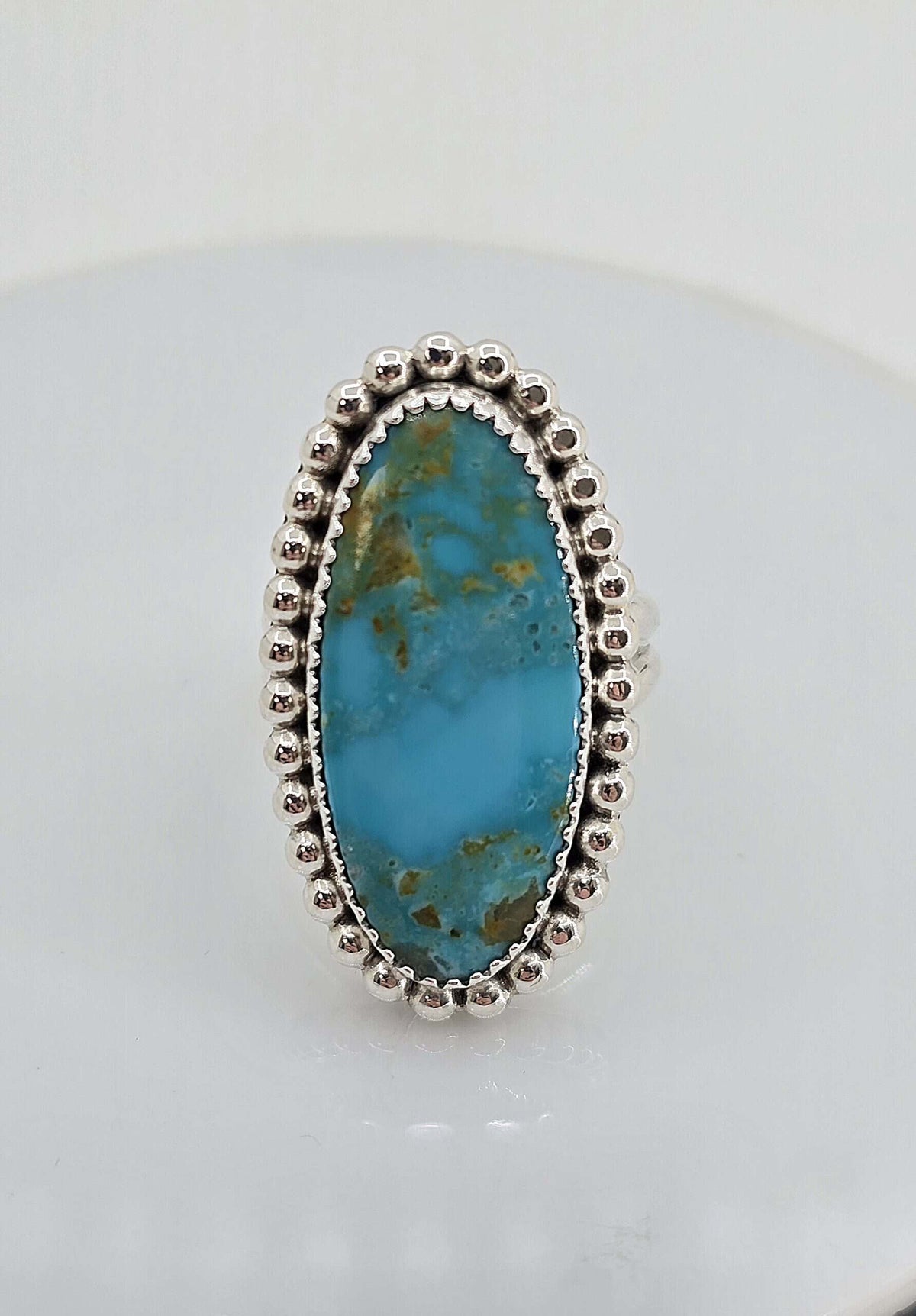 Sterling silver turquoise ring