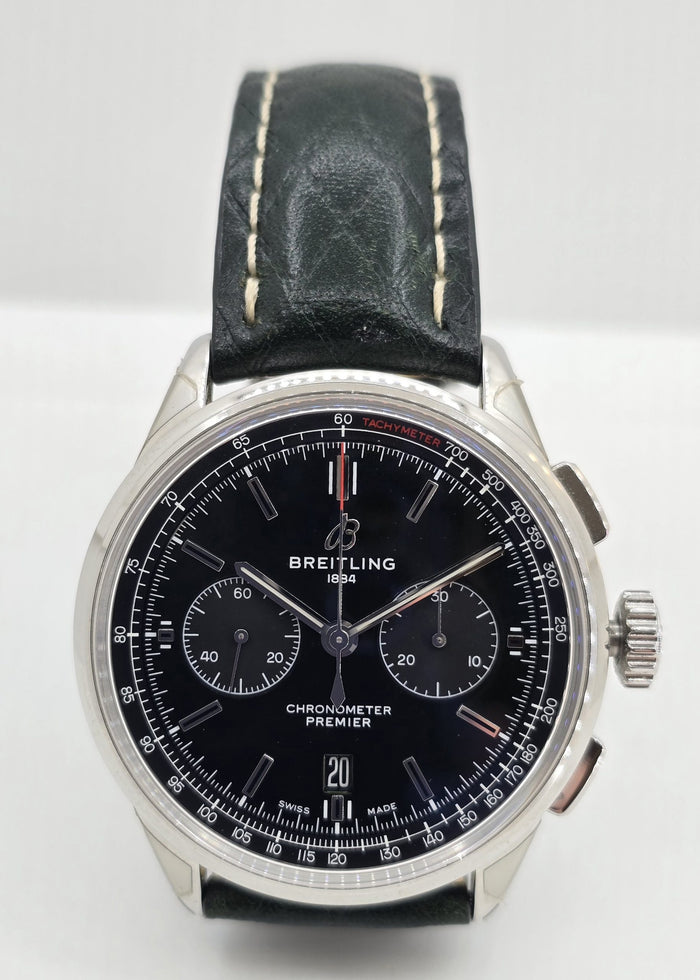 Pre-owned Breitling Premier B01 Chronograph AB0118 watch