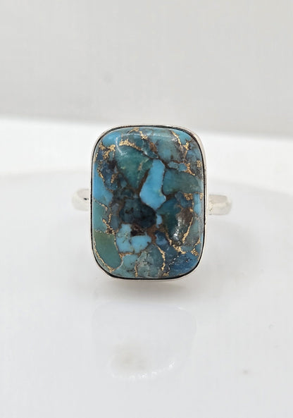 Sterling silver turquoise ring