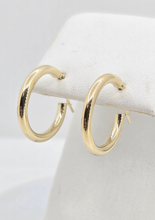 14k 20mm Hoops