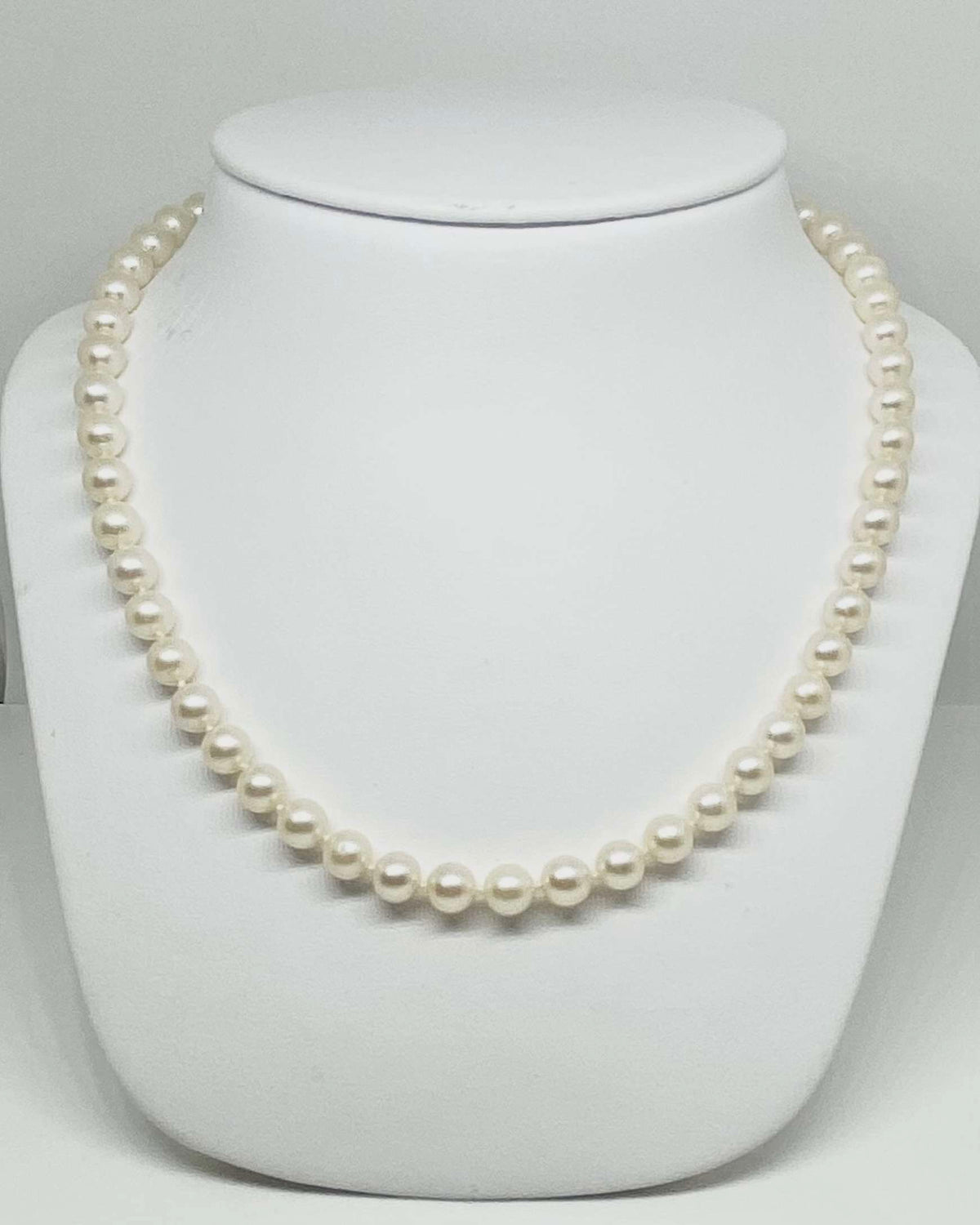 7mm Akoya pearl necklace