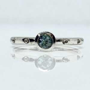 14kw Blue Topaz Ring