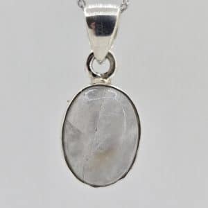 Sterling Silver Moonstone Necklace